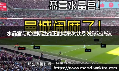水晶宫与哈德斯激战正酣精彩对决引发球迷热议
